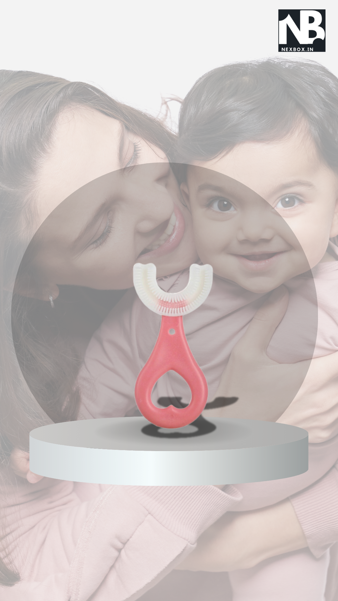 Baby 360 ° U-Shaped Toothbrush