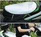 Sun Shade Bike Seat Cover Aluminium Foil for Two-wheelers
