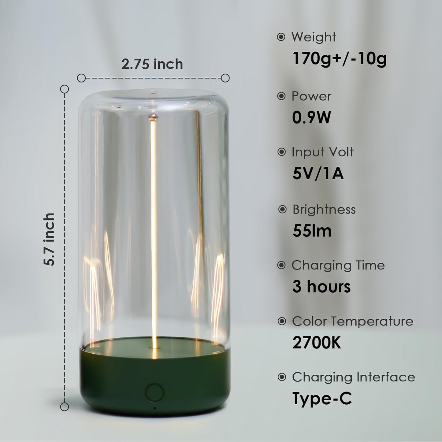 Rechargeable Modern Portable Lights  Lamps
