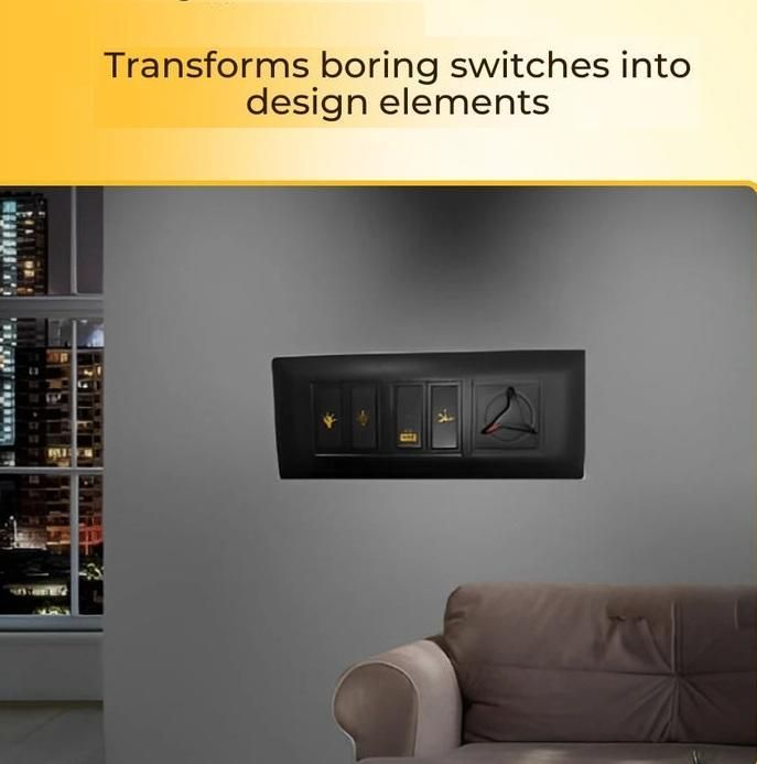LuxSwitch Gold Stickers