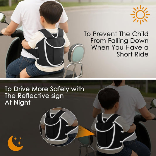 Nexbox Adjustable Two Wheeler Safety Belt