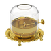 premium Brass Akhand Diya with Borosilicate Glass